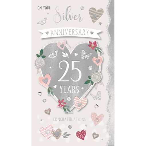 Picture of ON YOUR SILVER ANNIVERSARY CONGRATULATIONS